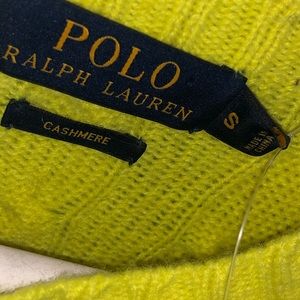 Polo Ralph Lauren Cashmere Cable Knit Sweater